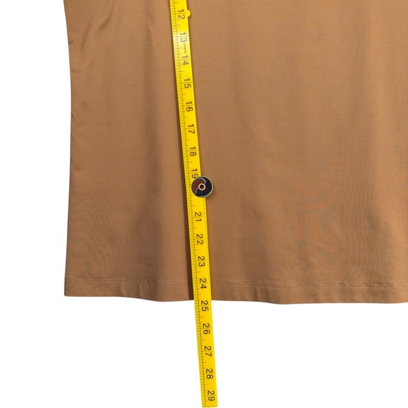 Chicos Size 3 Brown Tank Top Women Sleeveless Scoop Neck Stretch Basic XL - Picture 7 of 7